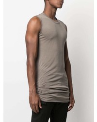 Мужская коричневая майка от Rick Owens