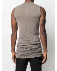 Мужская коричневая майка от Rick Owens
