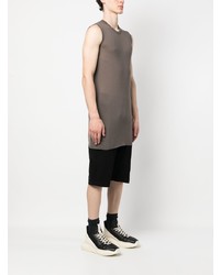 Мужская коричневая майка от Rick Owens