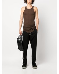 Мужская коричневая майка от Rick Owens