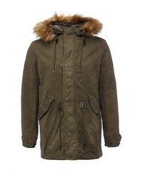 Мужская коричневая парка от Bomboogie