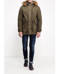 Мужская коричневая парка от Bomboogie