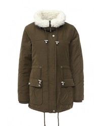 Женская коричневая парка от Brave Soul