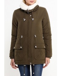 Женская коричневая парка от Brave Soul