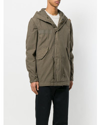 Мужская коричневая парка от Mr & Mrs Italy