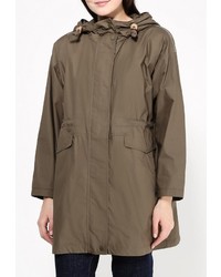 Женская коричневая парка от Geox