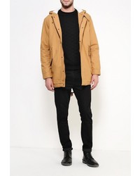 Мужская коричневая парка от Jack &amp; Jones