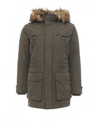 Мужская коричневая парка от Jack &amp; Jones