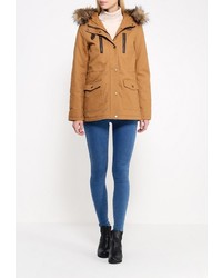 Женская коричневая парка от Jennyfer