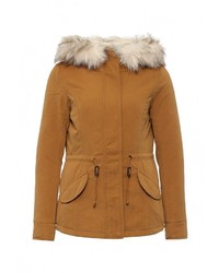 Женская коричневая парка от Only