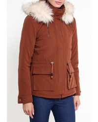 Женская коричневая парка от Only