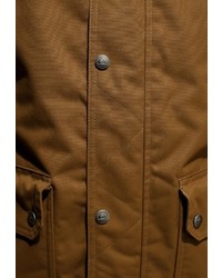 Мужская коричневая парка от Quiksilver