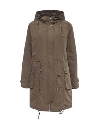 Женская коричневая парка от Top Secret