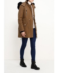 Женская коричневая парка от Vero Moda