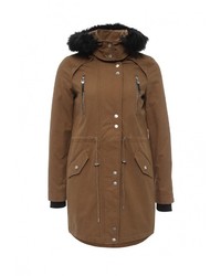 Женская коричневая парка от Vero Moda
