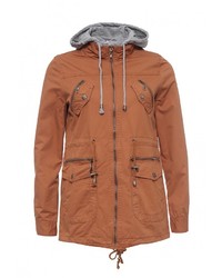 Женская коричневая парка от Z-Design