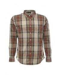 Мужская коричневая рубашка с длинным рукавом от Dockers