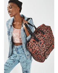 Коричневая сумка через плечо от Topshop