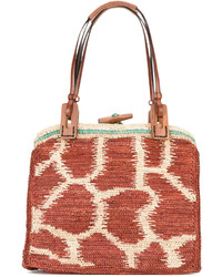 Женская коричневая сумка от Jamin Puech