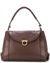 Женская коричневая сумка от Salvatore Ferragamo