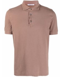 Мужская коричневая футболка-поло от Cenere Gb