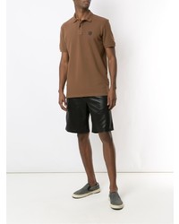 Мужская коричневая футболка-поло от OSKLEN