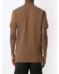 Мужская коричневая футболка-поло от OSKLEN