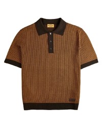 Мужская коричневая футболка-поло от Tod's