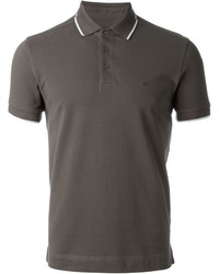 Мужская коричневая футболка-поло от Z Zegna