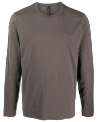 Мужская коричневая футболка с длинным рукавом от Transit