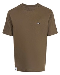 Мужская коричневая футболка с круглым вырезом от Izzue