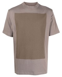 Мужская коричневая футболка с круглым вырезом от Levi's Made & Crafted