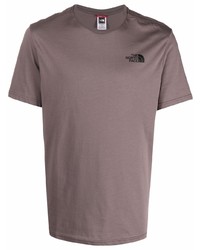 Мужская коричневая футболка с круглым вырезом от The North Face