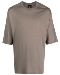 Мужская коричневая футболка с круглым вырезом от Thom Krom
