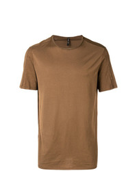 Мужская коричневая футболка с круглым вырезом от Transit