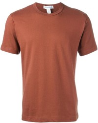 Мужская коричневая футболка от Comme des Garcons