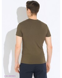 Мужская коричневая футболка от DOCTOR E