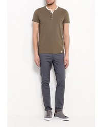 Мужская коричневая футболка от E-Bound