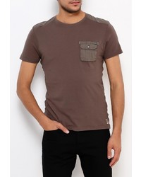 Мужская коричневая футболка от Mezaguz