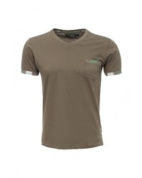 Мужская коричневая футболка от Mezaguz