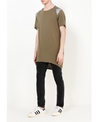 Мужская коричневая футболка от Sweewe