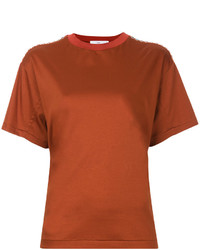 Женская коричневая футболка от Toga Pulla