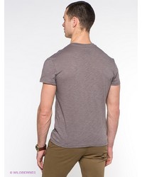 Мужская коричневая футболка от Tom Farr