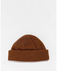 Мужская коричневая шапка от Asos