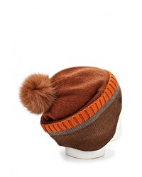 Женская коричневая шапка от Canoe