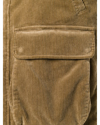 Мужская коричневая шерстяная куртка от Aspesi