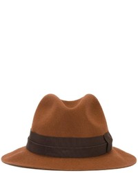 Мужская коричневая шерстяная шляпа от Paul Smith