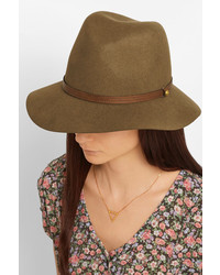 Женская коричневая шерстяная шляпа от Rag and Bone