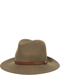 Женская коричневая шерстяная шляпа от Rag & Bone