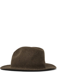 Мужская коричневая шерстяная шляпа от Lock & Co Hatters